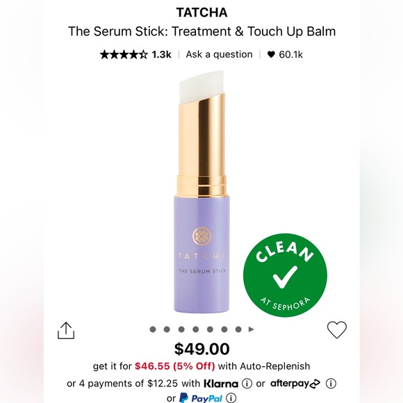 New in Box Tatcha The Serum Stick - Picture 7 of 7